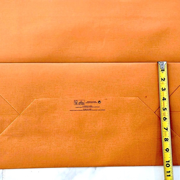 Rare Brand New LOUIS VUITTON Authentic New XXL Orange Gift/Shopping Tote… - Picture 12 of 13